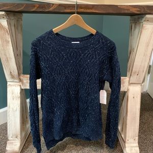 Navy blue sweater
